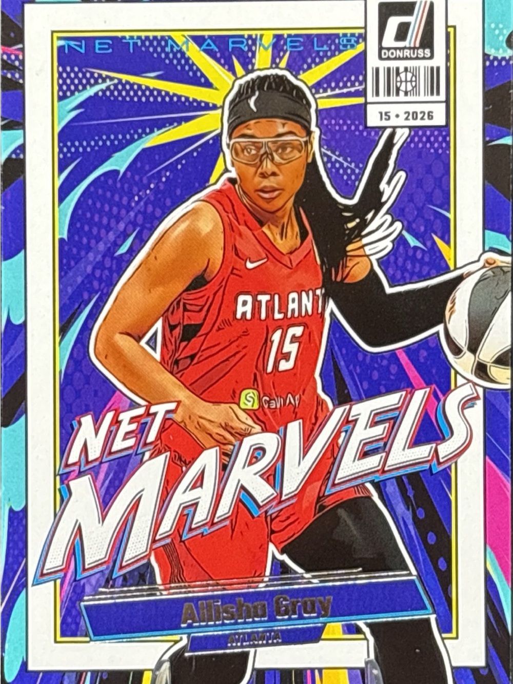 Panini Net Marvels Alisha Gray Basketball Trading Card
